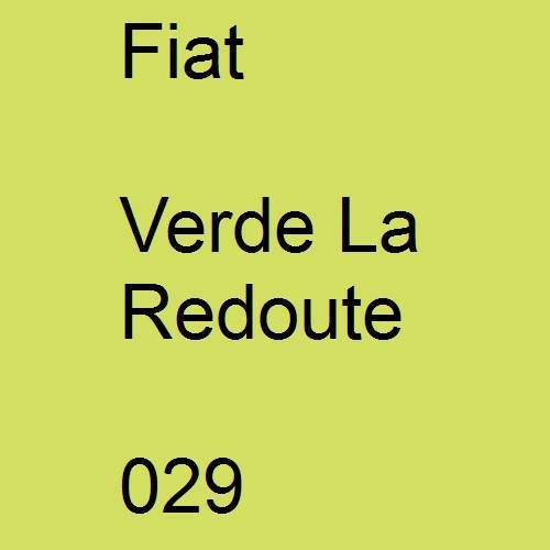 Fiat, Verde La Redoute, 029.